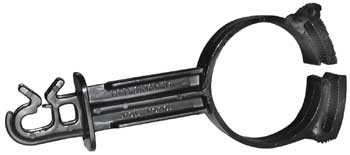 Spezialisolator, schwarz, 10-St&uuml;ck-T&uuml;te