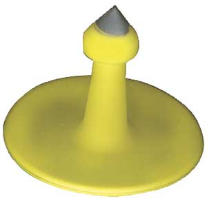 Knopf männlich, 100-Stück-Tüte ungeprägt