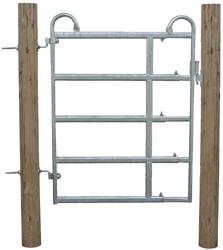 Weidezauntor ausziehbar f&uuml;r Einbaul&auml;ngen von 1,20 bis 1,80 m