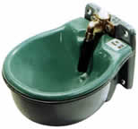 Tr&auml;nkebecken beheizbar, f&uuml;r Wand- und Rohrmontage