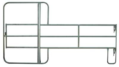 Zaunelement mit T&uuml;re, speziell f&uuml;r Airone Zelt 4 x 4 m